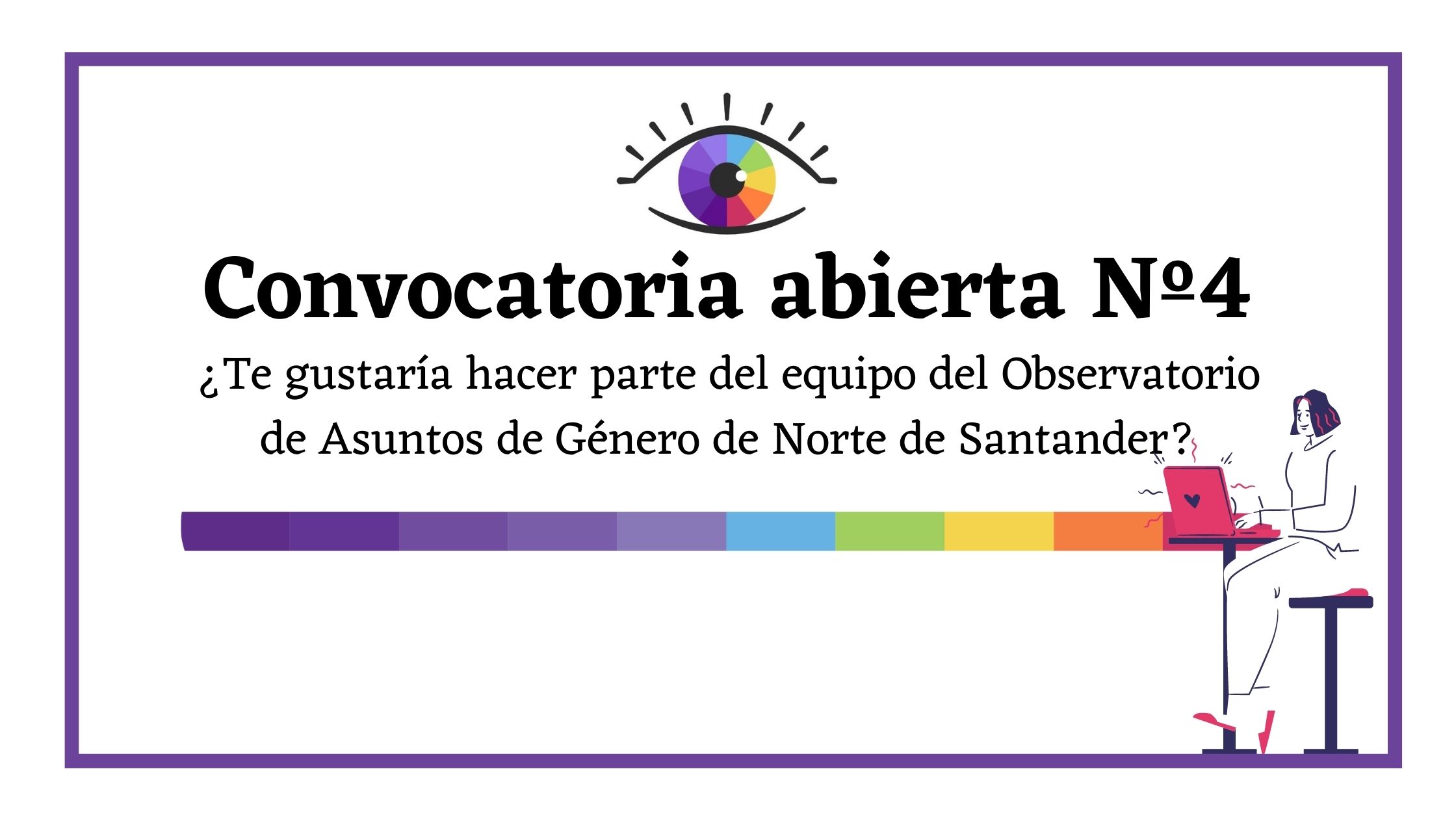 ¿Te gustaría hacer parte del equipo del Observatorio de Asuntos de Género de Norte de Santander (1)